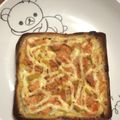忘れん坊の覚え書き's cooksnap of when they made 手間いらず！簡単卵トースト.
