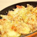イエローバード's cooksnap of when they made じゃが芋・玉ねぎ・トマトのチーズ焼き.