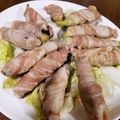 ☆suzuka☆'s cooksnap of when they made レンジで☆チン～♪肉巻きの塩レモン蒸し.