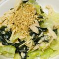 muumi☆'s cooksnap of when they made 簡単キャベツとツナワカメめんマヨサラダ.