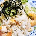 ばしりこ's cooksnap of when they made さっぱりウマイ♡海老ツナ卵のサラダちらし.