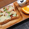 みうさんjp0318's cooksnap of when they made 超簡単☆ピザ風トースト☆.