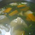 a.journey's cooksnap of when they made すごくおいしい！水餃子のとろ～りスープ.