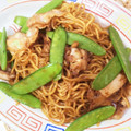 horseland's cooksnap of when they made 絹さや焼きそば.
