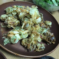 クロ８５'s cooksnap of when they made 長ネギと桜海老のかき揚げ.