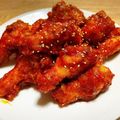 ☆とりゅ☆'s cooksnap of when they made ヤンニョムチキン.