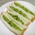 ジョングレ's cooksnap of when they made きゅうりオンリー でもウマいサンドイッチ.