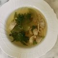 ナピト's cooksnap of when they made 時短包丁なし！レタスとベーコンのスープ★.