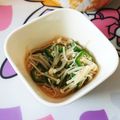 pnyo's cooksnap of when they made オクラときのこのお浸し.