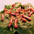 milestone★'s cooksnap of when they made 【ヘルシー】ほうれん草とベーコンのサラダ.