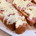 パッシーユ's cooksnap of when they made 大人の朝食✿生ハム＆粒マスタードトースト.