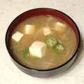 ChunChun☆≡'s cooksnap of when they made 豆腐もやしおくらワカメ大根の味噌汁.