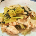 虹色♪︎ちゅーりっぷ's cooksnap of when they made 豚肉と小松菜のみそマヨ炒め.