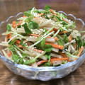 ままばなな1020's cooksnap of when they made 豆苗と大根の中華風サラダ☆.