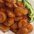 yanoizu's cooksnap of when they made スイートチリソースで✩簡単海老チリ.