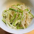azbjbn's cooksnap of when they made もやしとピーマンのナムル☆.