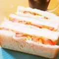 ハッピーみっけ♪'s cooksnap of when they made おひとりさまのミドルエイジ向トマトサンド.