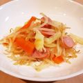 Richland☆Y's cooksnap of when they made ささっと♪ウインナー春キャベツ炒め.