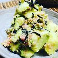 料理男子部🍻's cooksnap of when they made アボガドと焼きタラコの海苔和え.