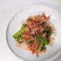 おやまめさん's cooksnap of when they made アスパラのバター焼き わさび醤油和え.