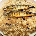 クックDAHLIA☆'s cooksnap of when they made 川辺川産の天然鮎の鮎めし♪.