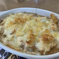 yuchan's cooksnap of when they made お手軽ランチに♬もち入り豆腐グラタン.