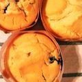 なないろよつば's cooksnap of when they made ブルーベリー入り米粉マフイン.