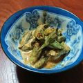 クックVOY1Q3☆'s cooksnap of when they made 簡単つまみ★オクラのピーナツバター炒め.