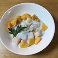 クック1XPZEX☆'s cooksnap of when they made もち米スイーツ カオニャオ・マムアン.