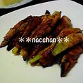 ＊＊なっちゃん＊＊'s cooksnap of when they made さっぱりカリッとジューシー☆茄子の肉巻き.