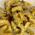 ayueriy's cooksnap of when they made 簡単！カリカリ☆ゴーヤチップス.