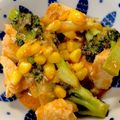サンP's cooksnap of when they made ブロッコリーと鶏むね肉のマヨケチャソテー.