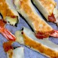 ♪sun♪sun♪'s cooksnap of when they made 餃子の皮で、海老シソチーズ巻き.