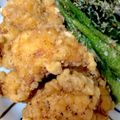 あけっぱ★'s cooksnap of when they made 鶏の唐揚げ.