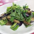 みっくママ's cooksnap of when they made 茄子とピーマン甘辛炒め*大葉まみれで～♬.