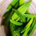 メリー・モコ's cooksnap of when they made オクラの茹で方.