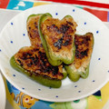 にゃにゃん16's cooksnap of when they made 作り置きにも！簡単&定番ピーマンの肉詰め.