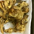 葉月優希's cooksnap of when they made 米粉でグルテンフリー♡まいたけの天ぷら.