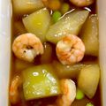 ゆうともままっち's cooksnap of when they made 冬瓜とえびのしょうがあんかけ.