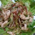 クックQ7NR1P☆'s cooksnap of when they made ささ身ともやしときゅうりの梅サラダ♡.