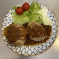 しらさん55's cooksnap of when they made 冷めても柔らかい☆ダブルチーズハンバーグ.