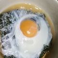 Manami213's cooksnap of when they made アレンジ★味つけ海苔＆卵・チキンラーメン.