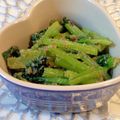 tikariri's cooksnap of when they made 子供もパクパク甘いほうれん草のゴマ和え.