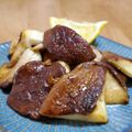 sæki's cooksnap of when they made バター！醤油！レモン！しいたけ焼くだけ！.