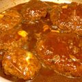 とよすみもも♪'s cooksnap of when they made 【手が汚れない！】煮込みBigハンバーグ.