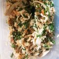 桜々しょっち's cooksnap of when they made ゆで鶏胸肉の梅紫蘇あえ.