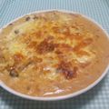 attunIIO's cooksnap of when they made 新ジャガ新タマネギの簡単グラタン.