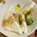 min☆___'s cooksnap of when they made ☆はんぺんのアボカドチーズ挟み焼き.