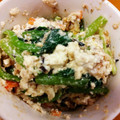 ☆ブタさんキッチン☆'s cooksnap of when they made 小松菜の簡単白和え☆ほうれん草も★.