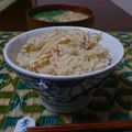 ダイナマイト漆黒's cooksnap of when they made 新生姜の混ぜご飯.